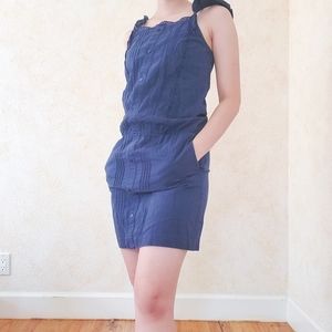 Vintage button up dress